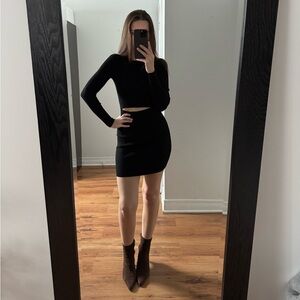 WILFRED cut out dress